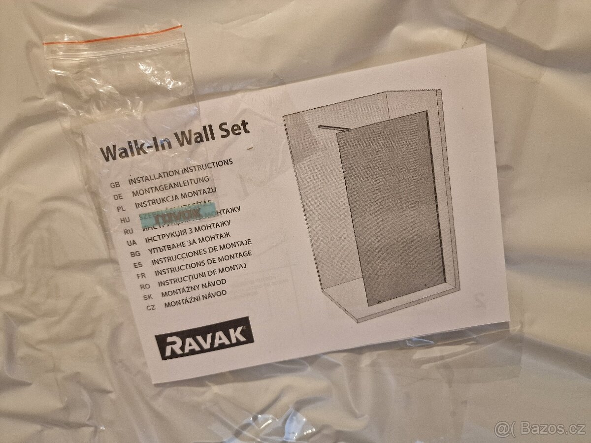 Sprchová zástěna Ravak Walk-In Wall - 4