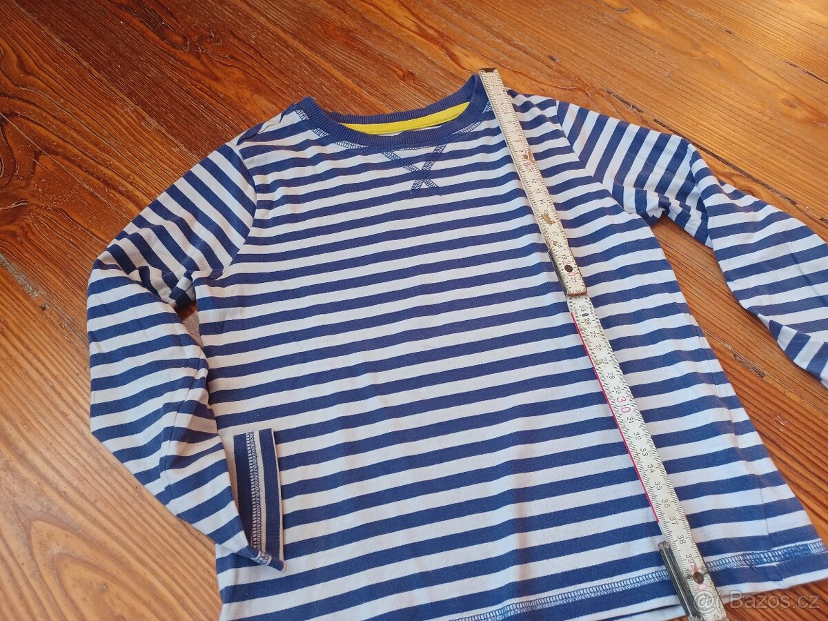 4x Triko dlouhý rukáv 104 - 4