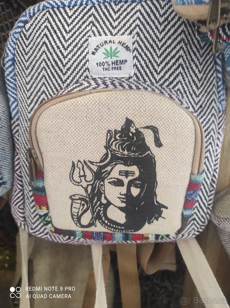 Indické ručně šité batohy. - 4