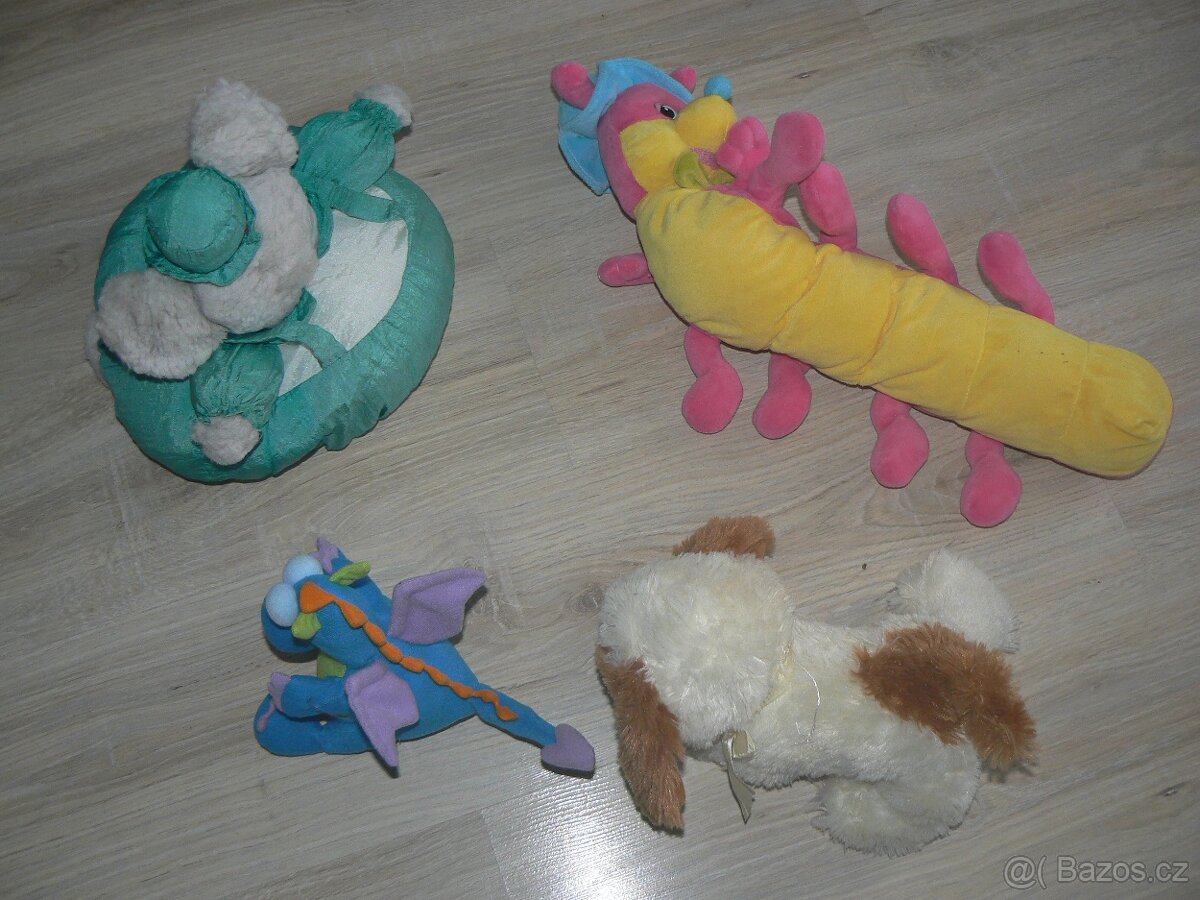 sada plyšáků - 4 ks - 4