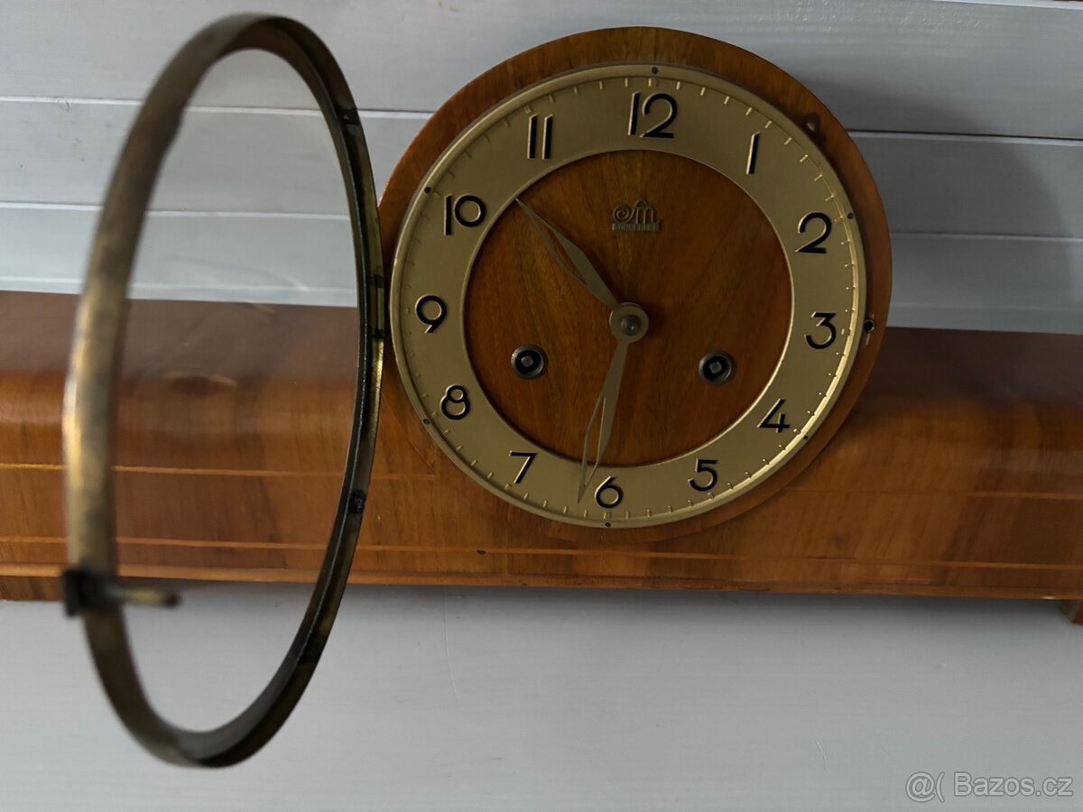 Starožitné krbové hodiny - 4