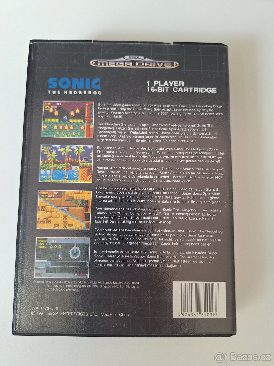 Sega Megadrive - Sonic 1+2 - 4