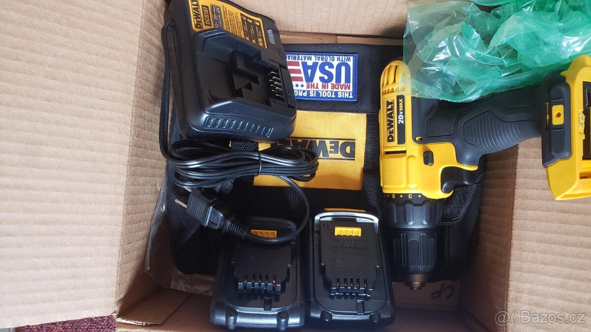 Dewalt aku vrtačka/šroubovák 20V - 4