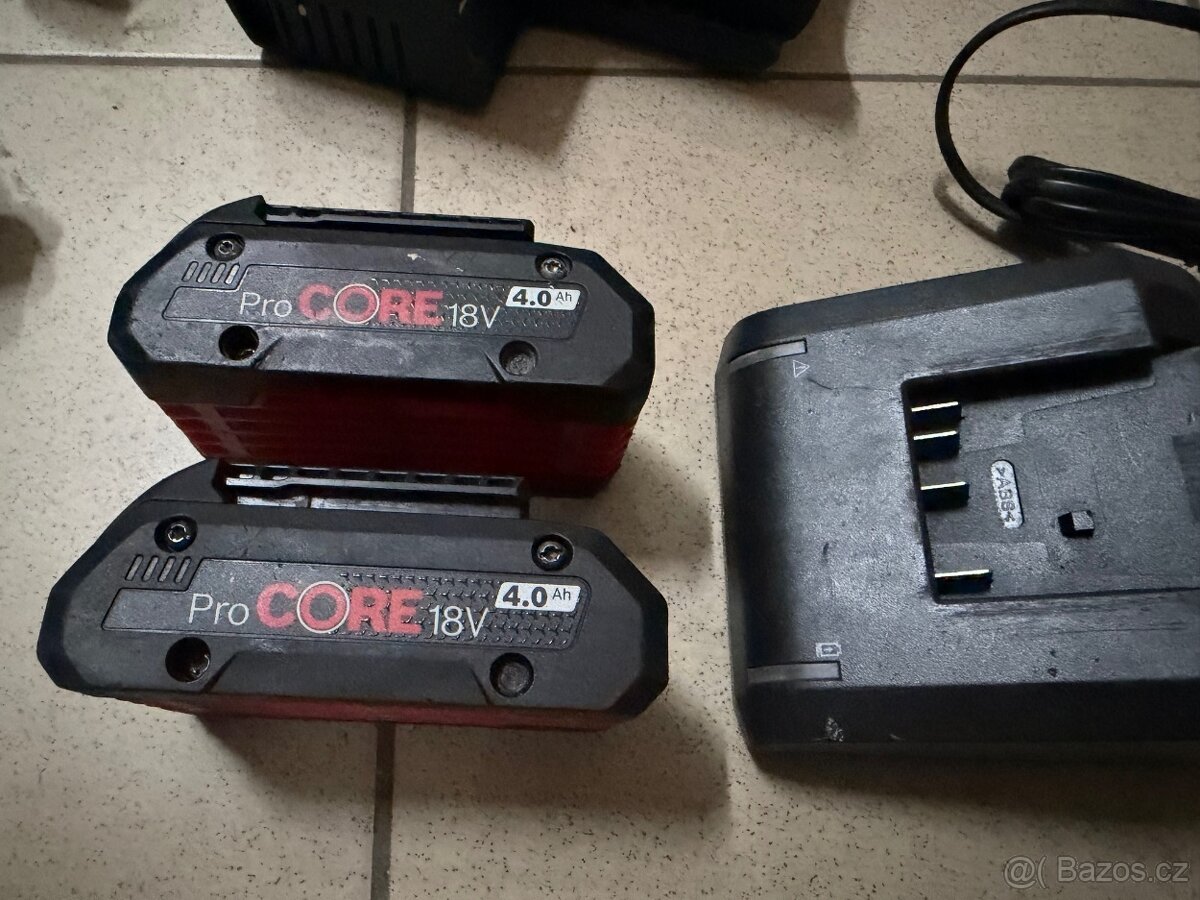 Aku Set Bosch gbh 18v-26 + gsr18-2Li Plus - 4