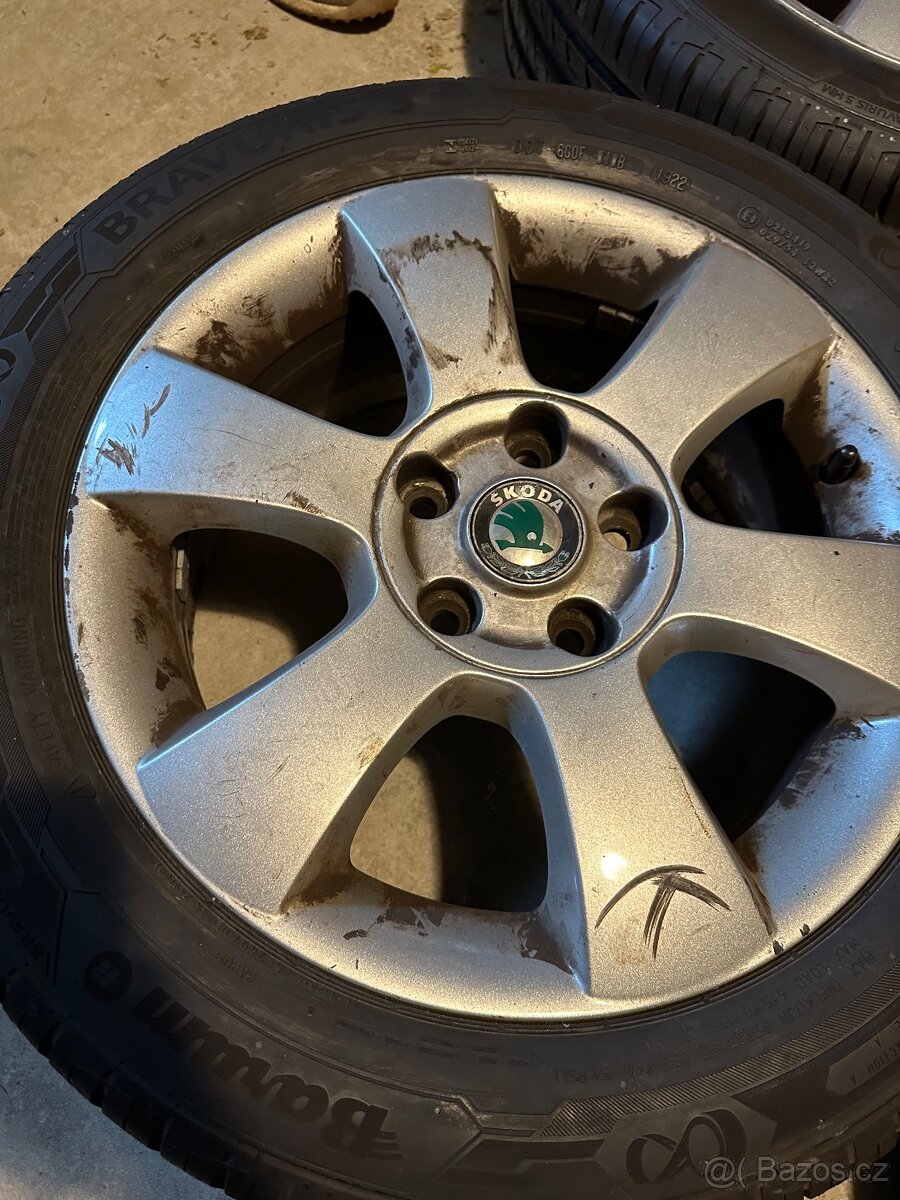 Hliníková kola BEZ PNEU - 4