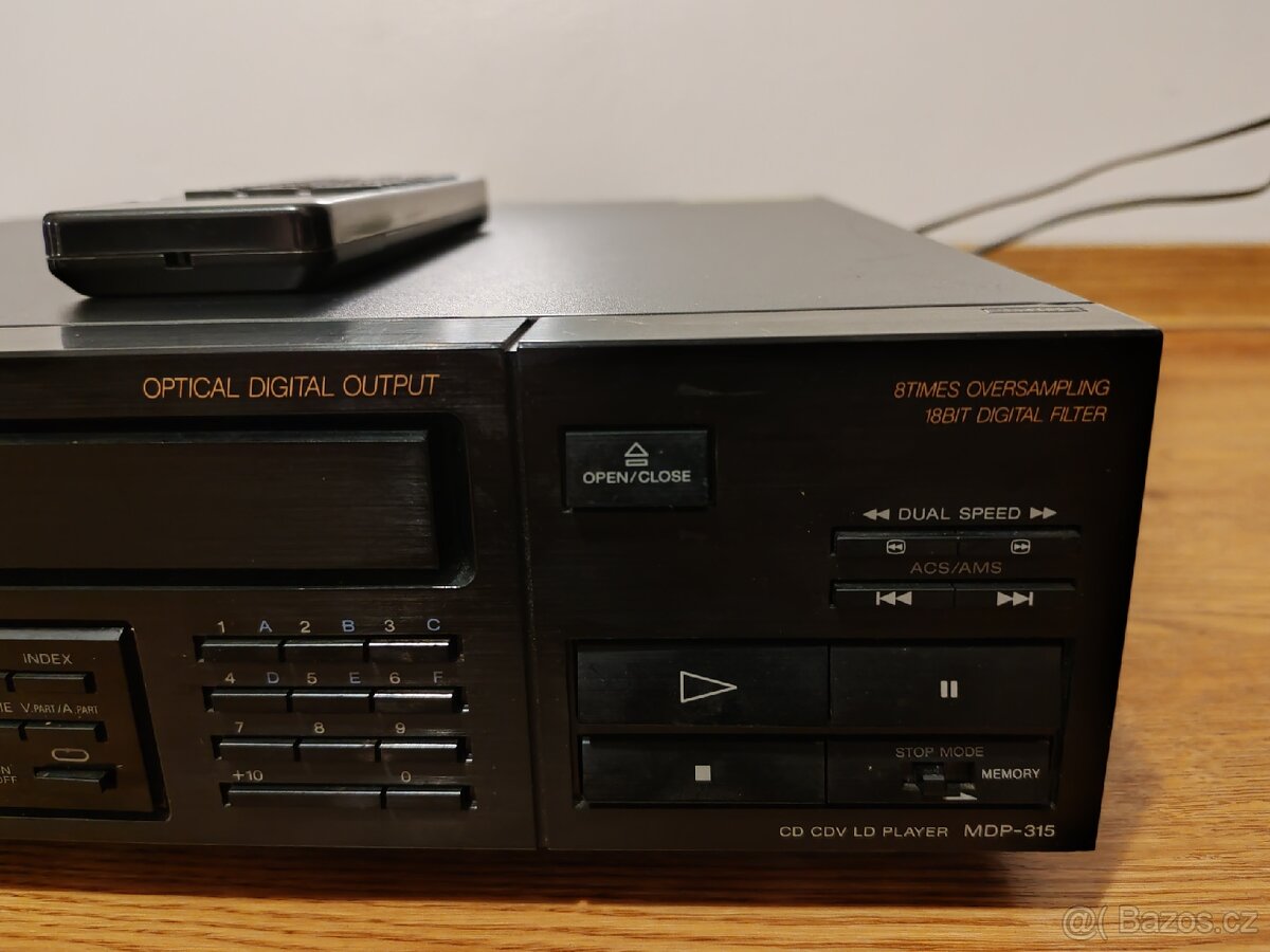 Laserdisc SONY MDP-315 + DÁLKA - 4