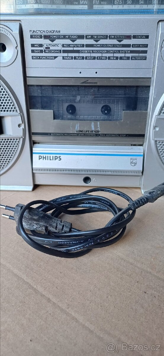 Retro kazeťák Philips - 4