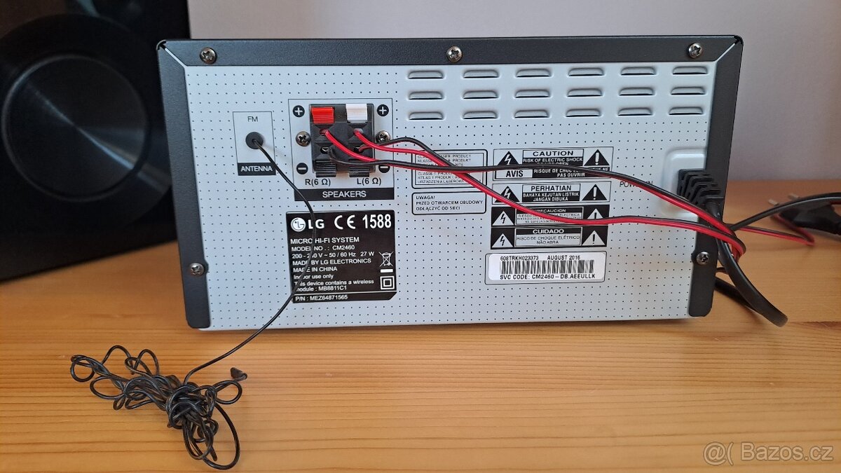 Hi-fi systém LG CM2460 - 4