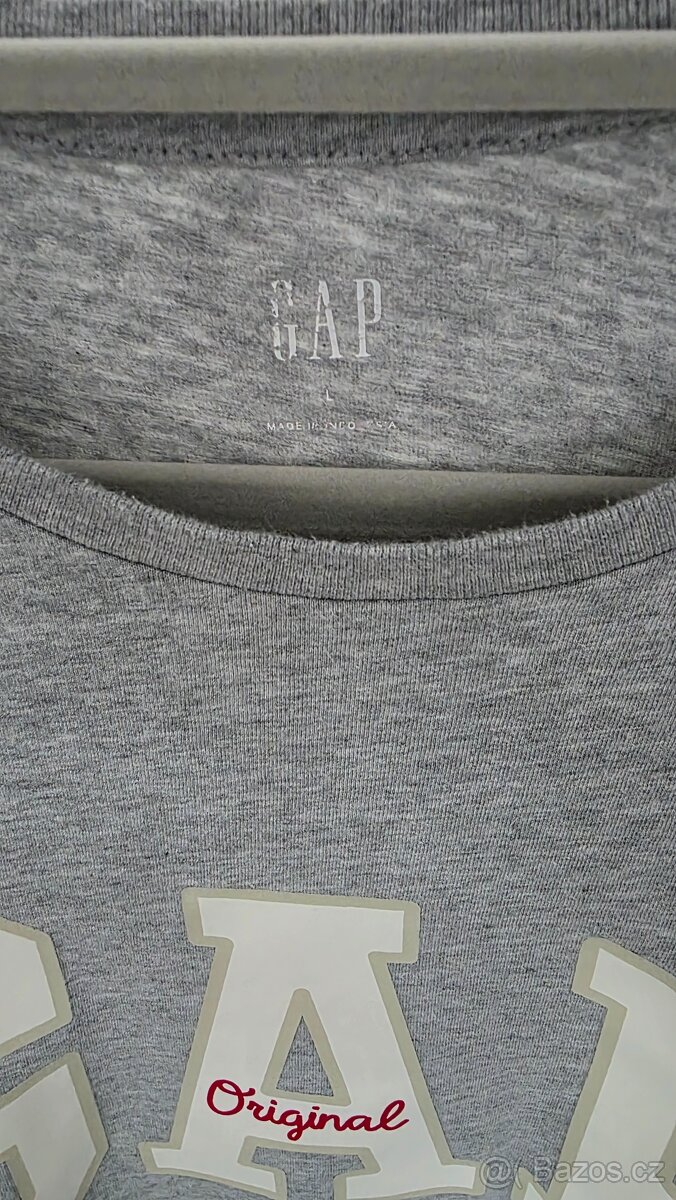 Pánská trička Gap, vel. L - 4