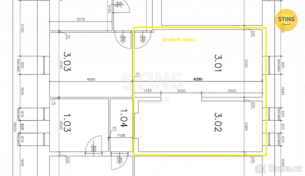 Pronájem komerčních prostor, 123980 - 4