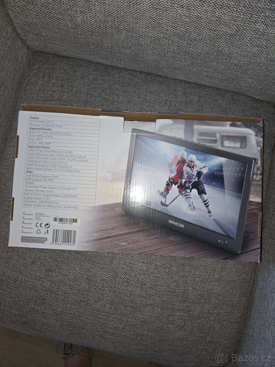 Přenosná televize sencor - 4