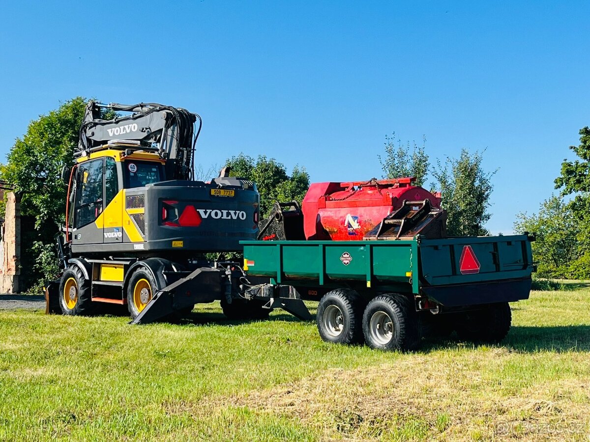 Kolové rypadlo Volvo EWR150E - 4