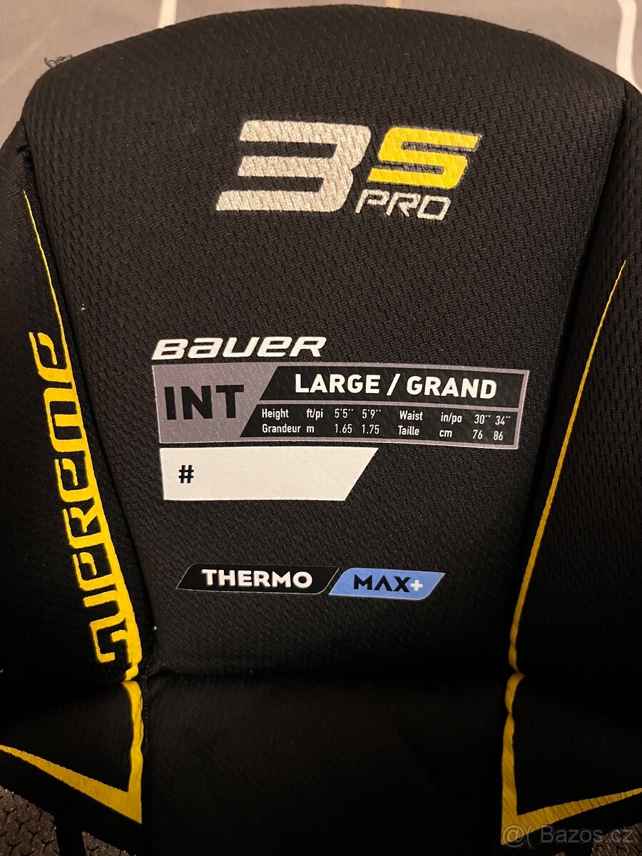 Kalhoty BAUER S21 Supreme 3s PRO - INT - 4