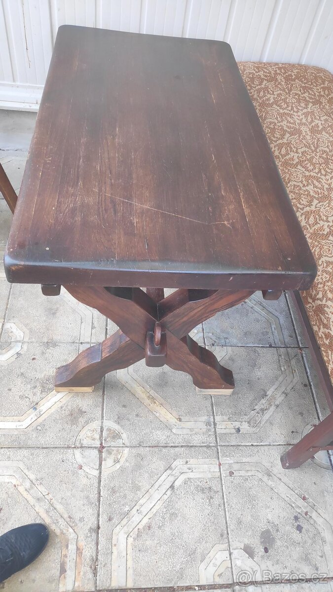 4 židle z masivu - 4