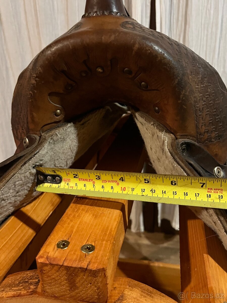 westernové sedlo - 4