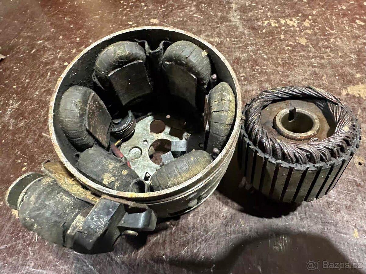 komlet funkčné zapalovani ROTOR STATOR REG. JAWA ČZ záruka - 4