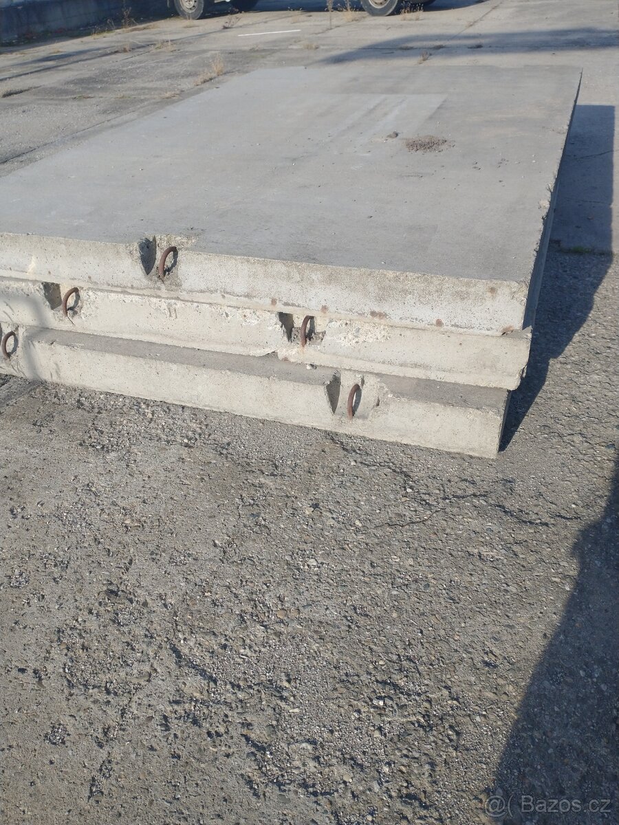 Betonové panely různé DxŠxV - 4