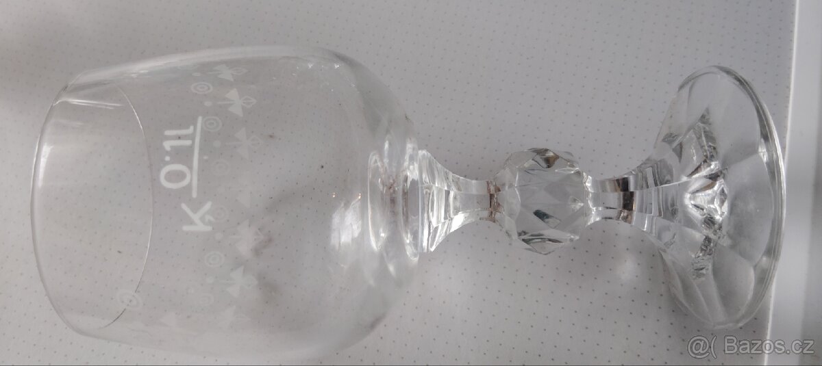 Retro sklenice restaurace a jídelny ČSR - 4