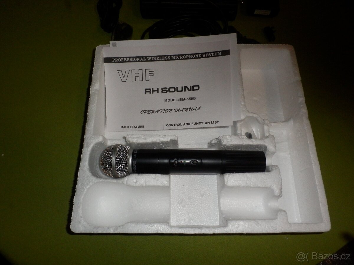 BEZDRÁTOVÝ MIKROFON RH SOUND BM 559 - 4