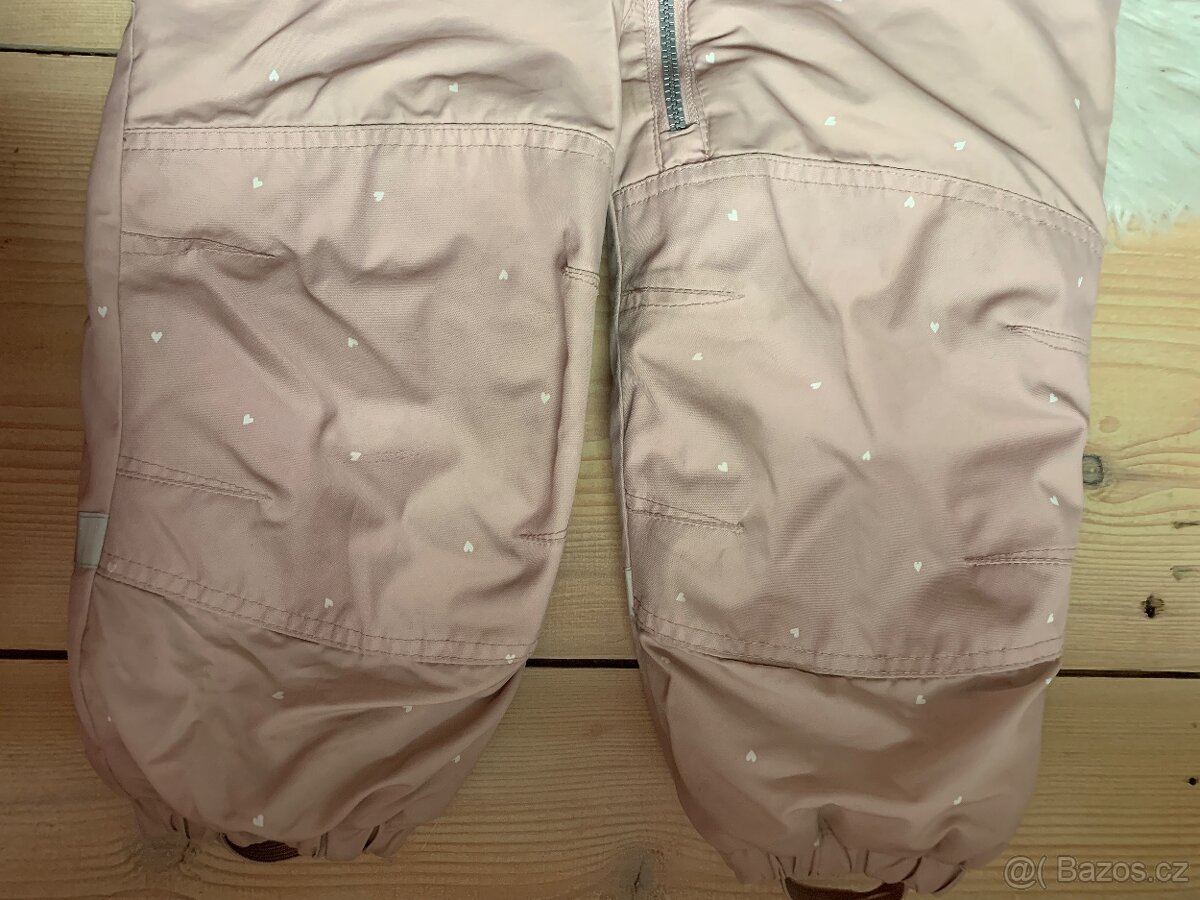 H&m zimní kombinéza 92+ beranice a rukavičky - 4