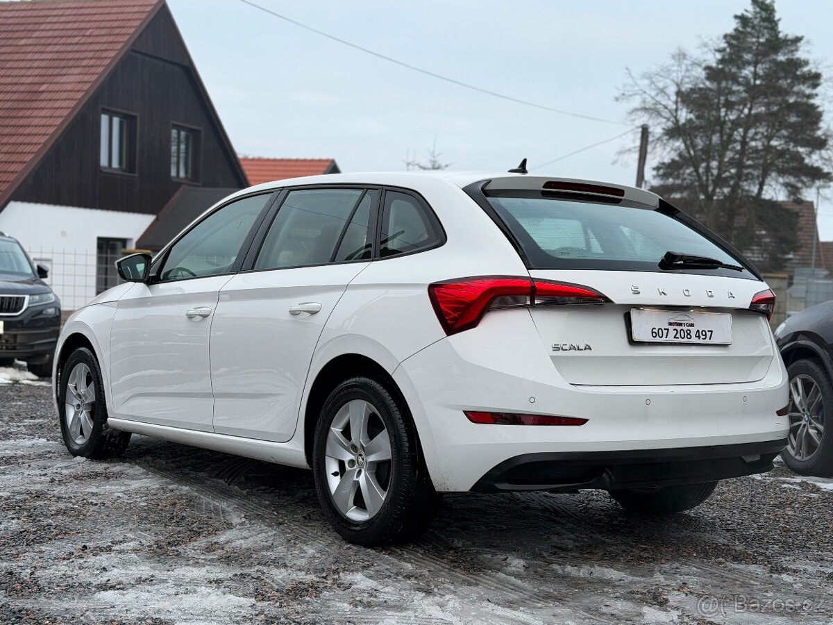 Škoda Scala 1.0TSi 85kw 2020 Virtual-klima-senzory-LED-tažné - 4