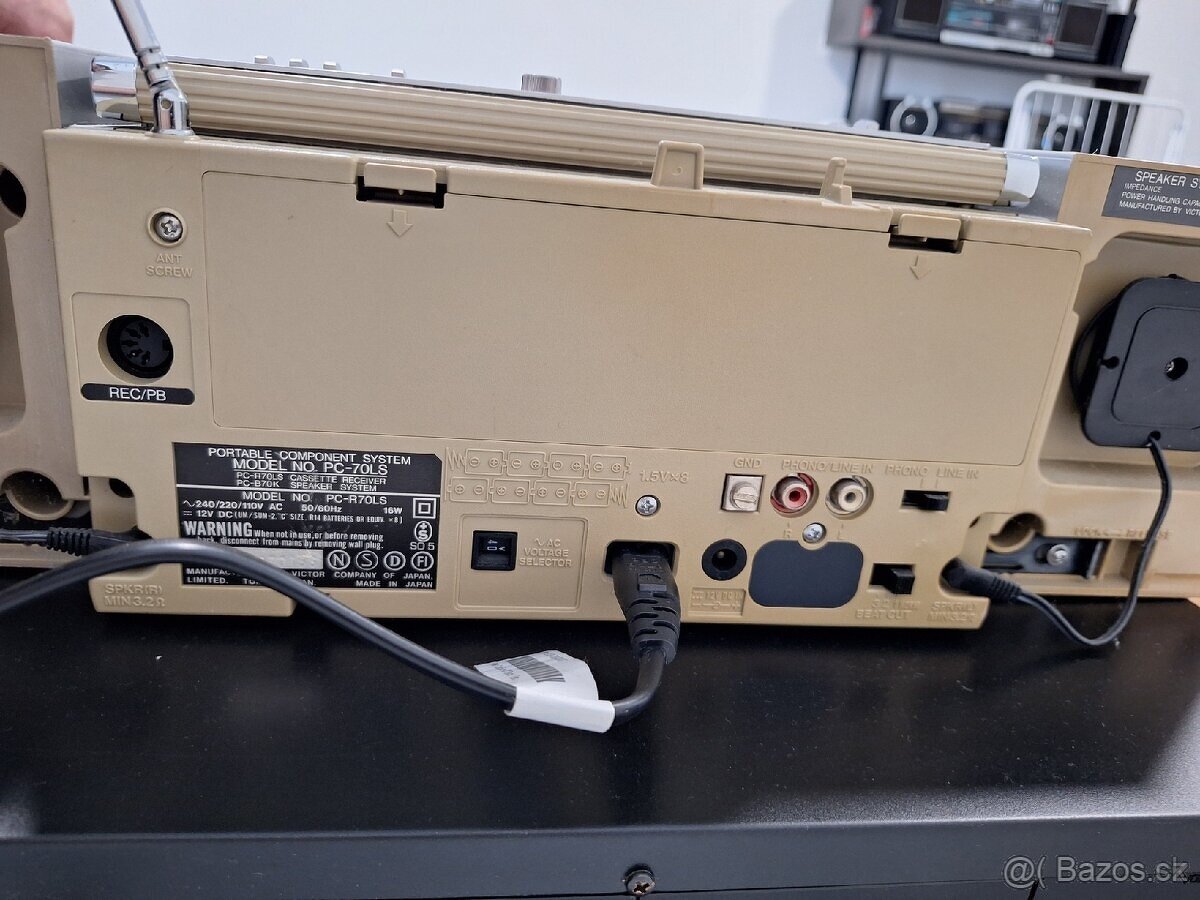 JVC-PC70 Rádiomagnetofón, Boombox - 4