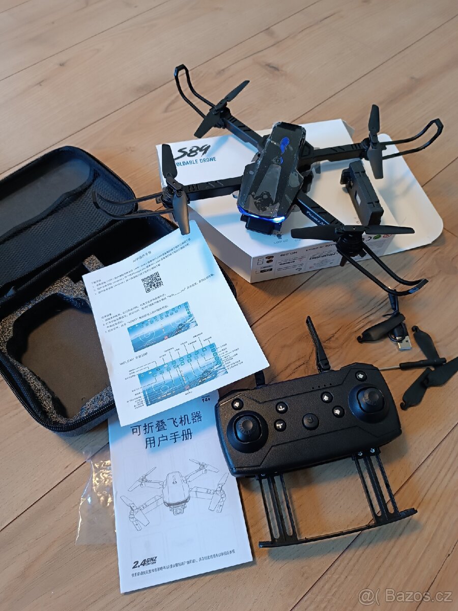 Nový dron s wifi a kamerou 2x baterie - 4