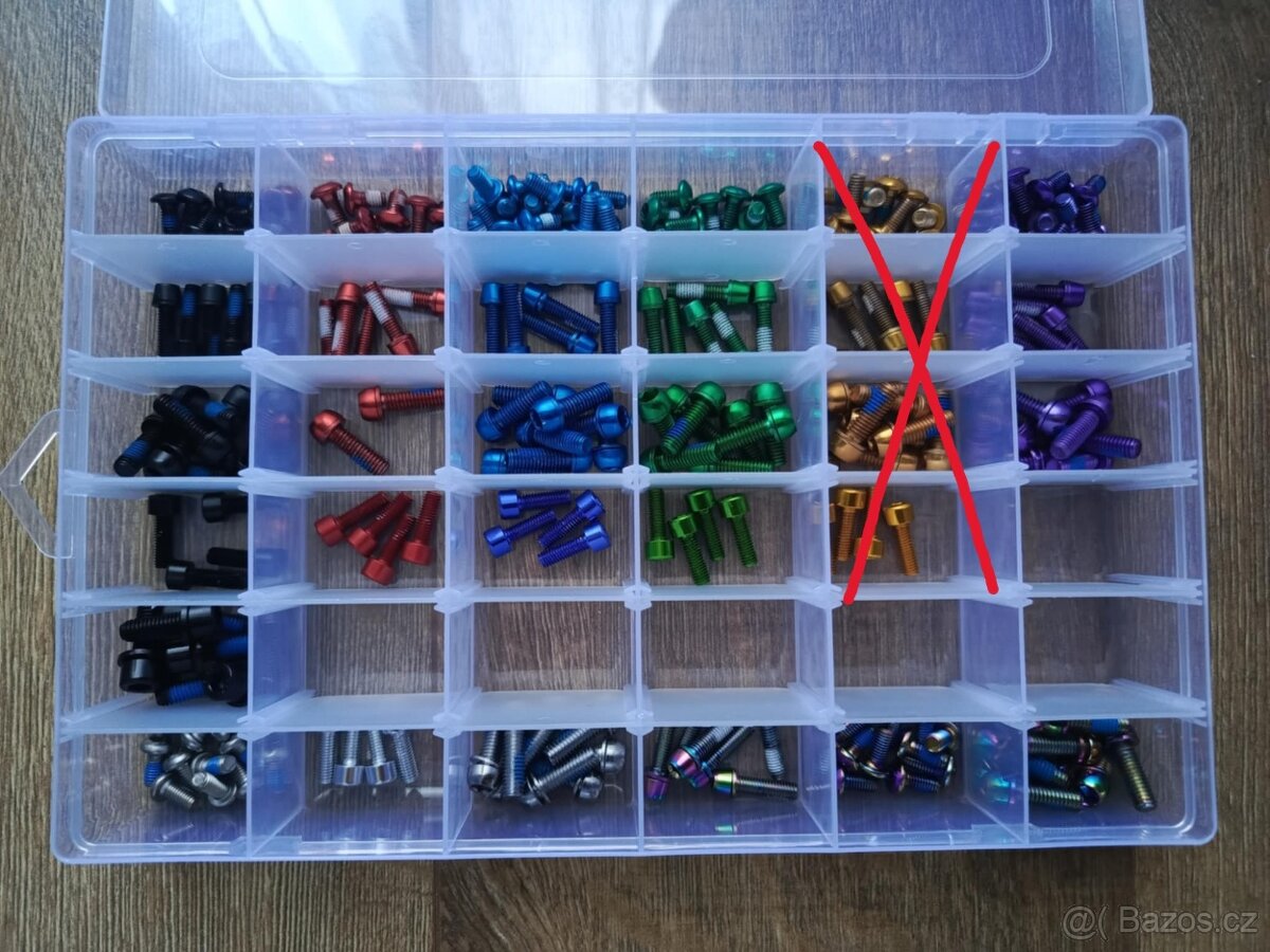 Šroubky, Bezdušové Ventilky, Trny + Olivy atd - 4