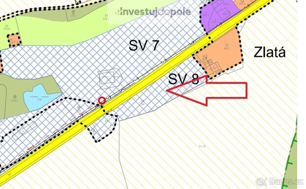 Prodej komerčního pozemku 7 490 m², Kynšperk nad Ohří - Zlat - 4