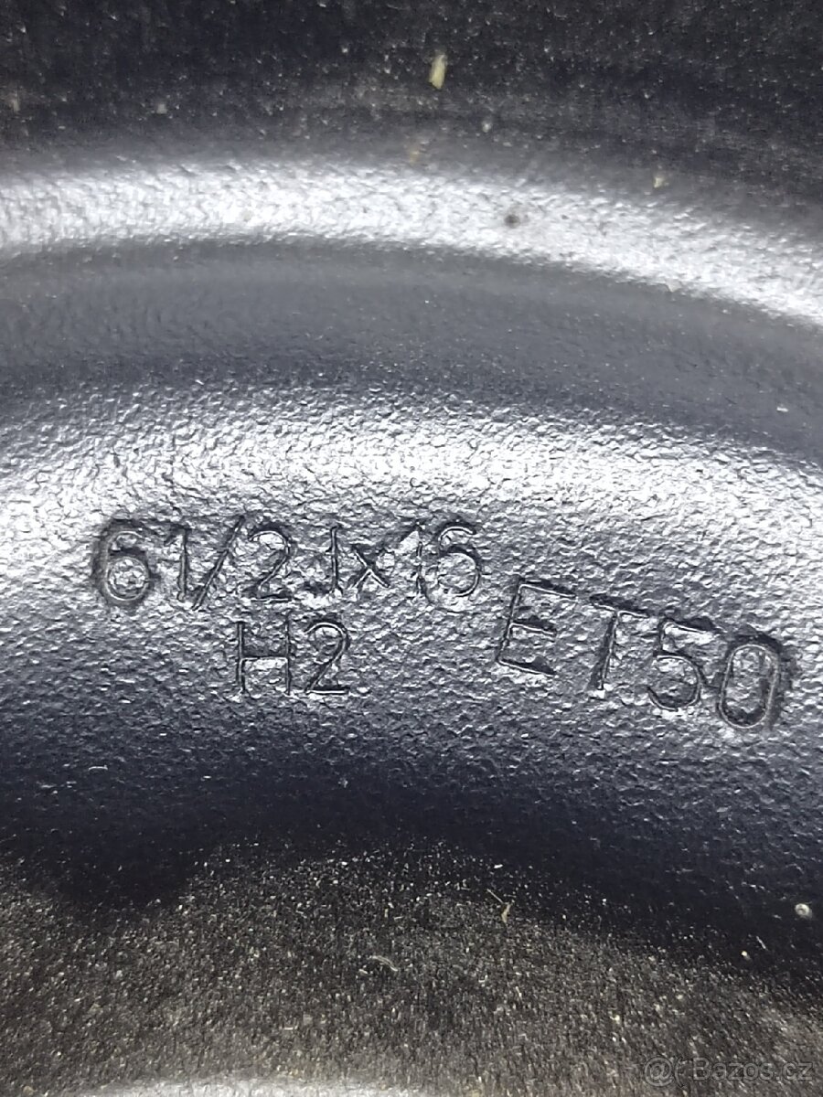 Plechové disky 16 5x112 ET 50 - 4