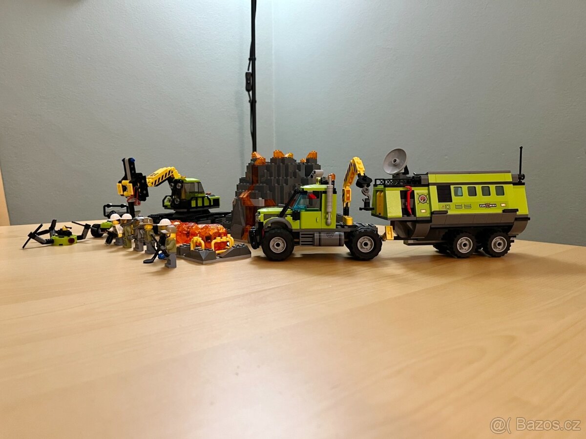 Prodám sety Lego City 60121, 60122, 60123, 20124 - Sopka - 4