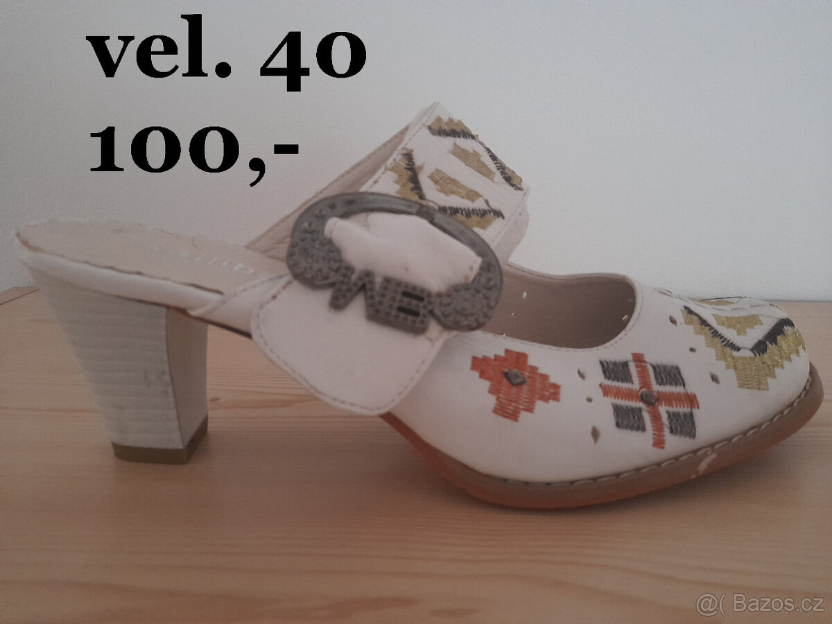 Dámské boty vel. 40 - 4 páry - TOP STAV - 4