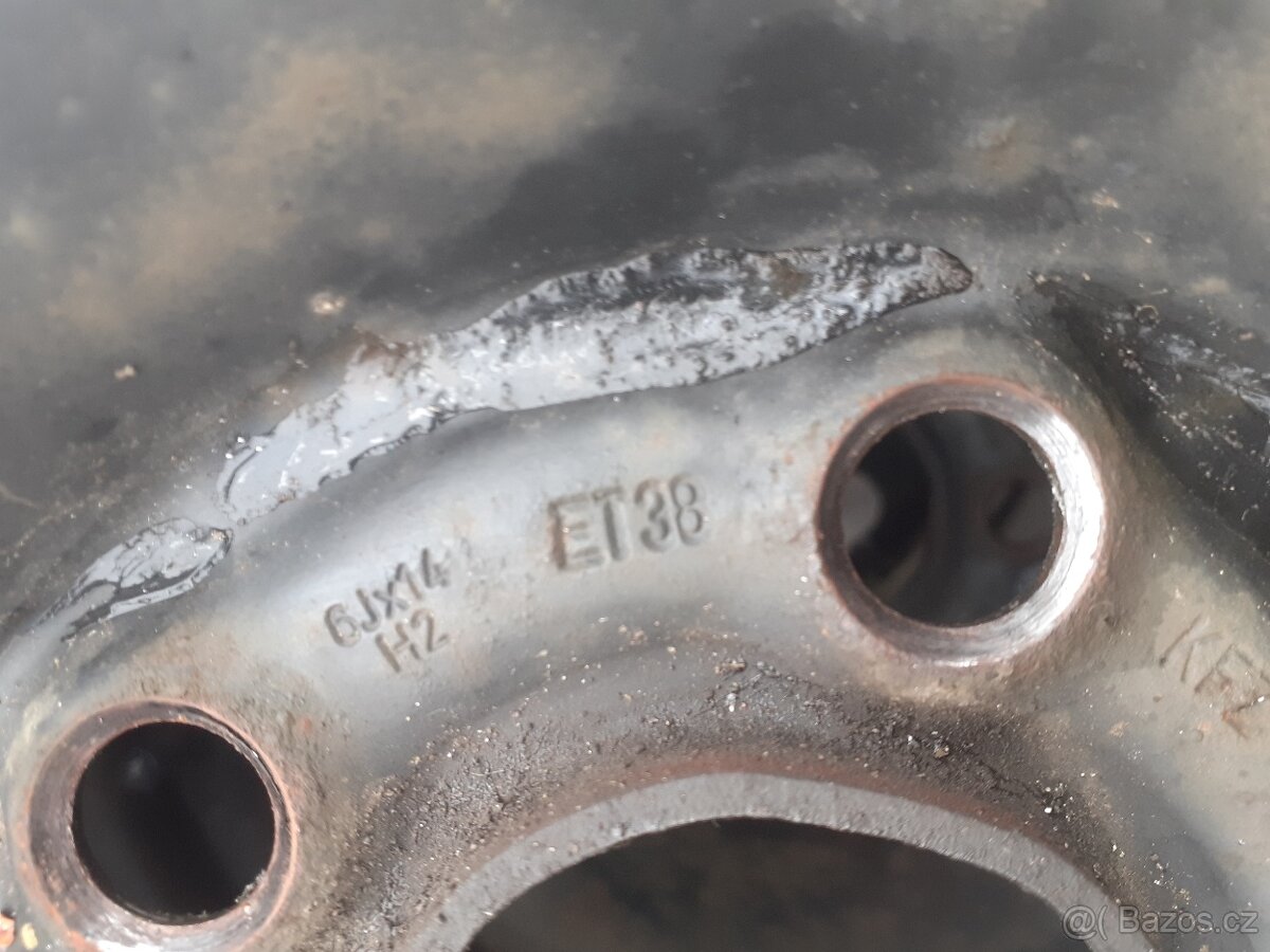 Vw,Škoda 5x100 zimní sada - 4