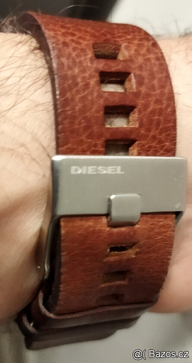 LUXUSNÍ pánské velké hodinky DIESEL _ NOVÁ BATERIE👍👍👍 - 4