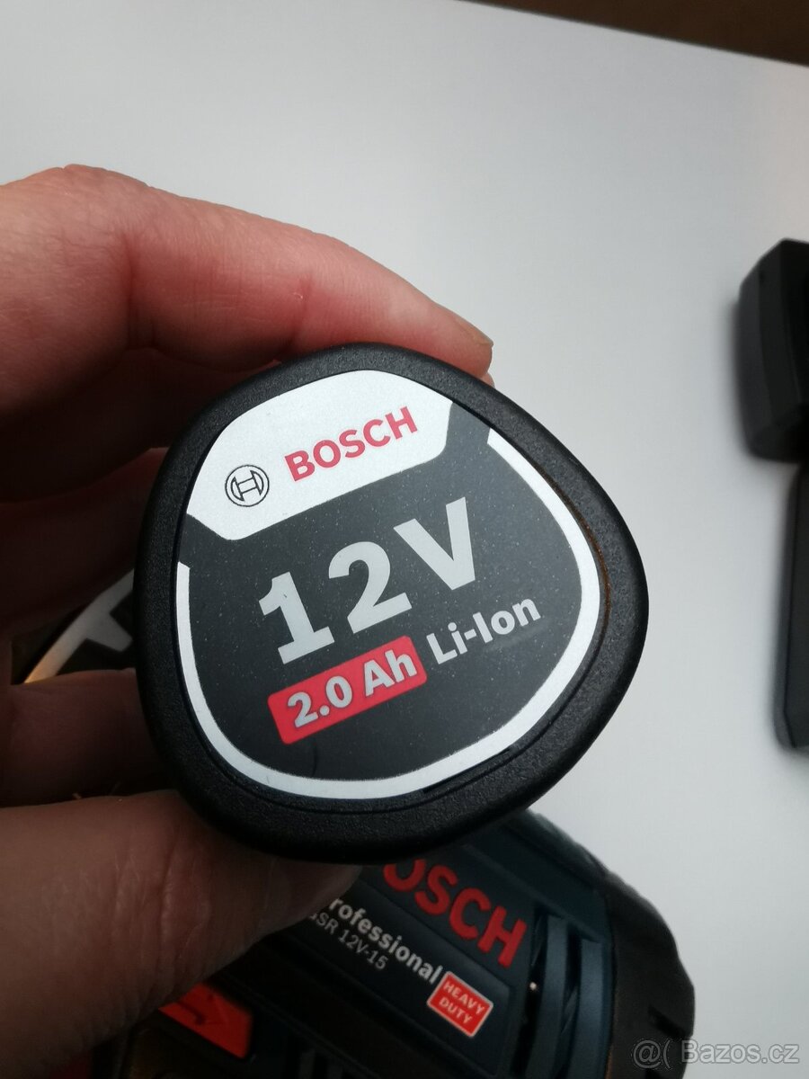 BOSCH Aku vrtací šroubovák GSR 12V-15 - 4