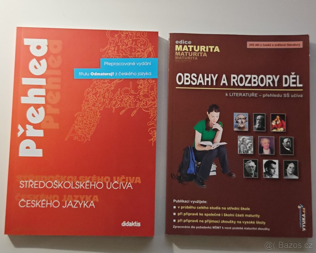 Sada 21 ks učebnic ČESKÝ JAZYK a LITERATURA pro gymnázia, SŠ - 4