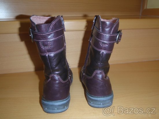 Dívčí zimní KOZAČKY vel. 27 - 4