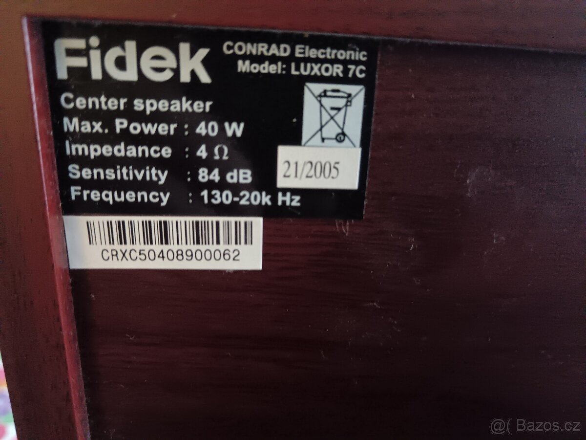 Reproduktory FIDEK 120w - 4