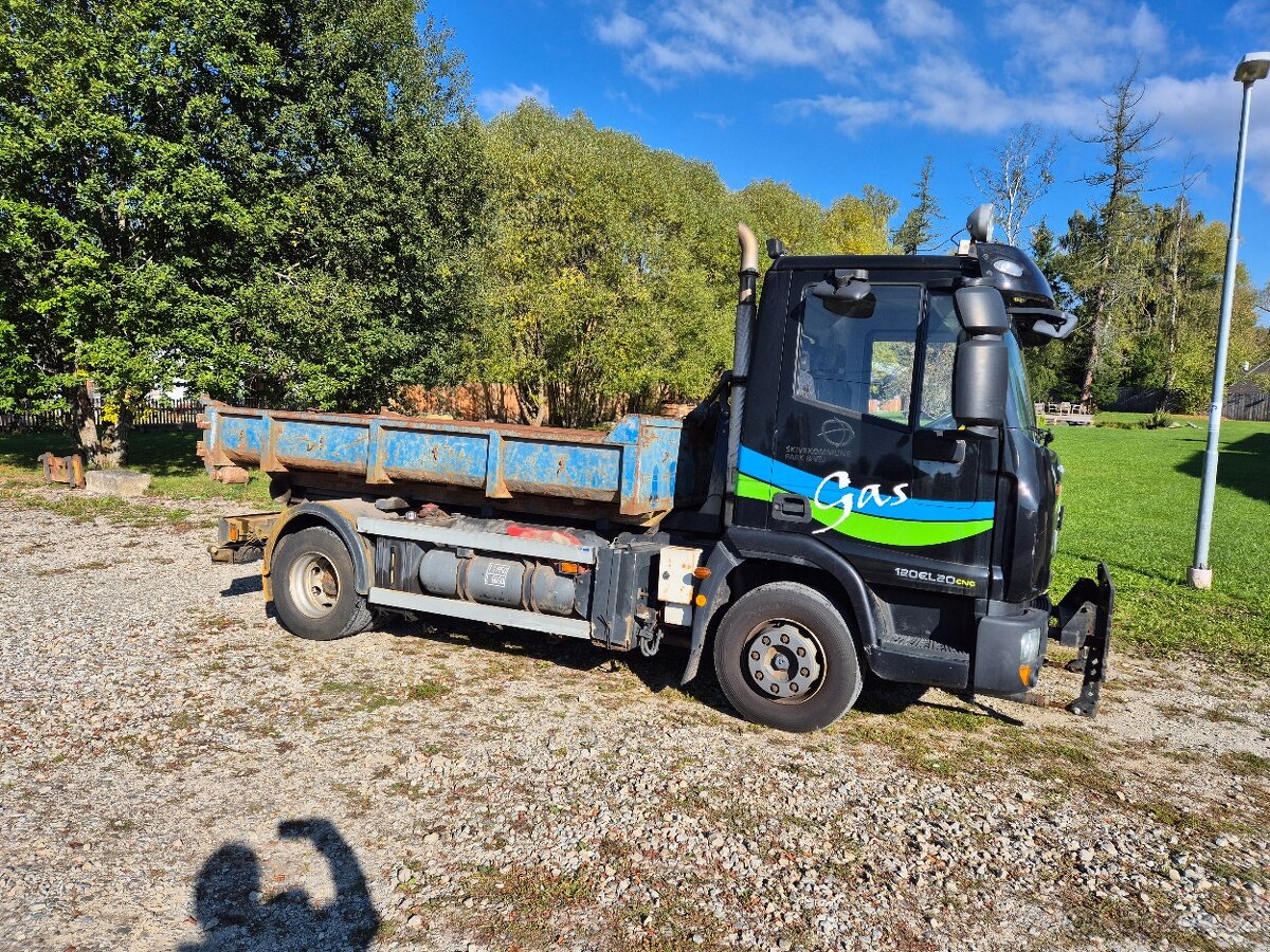 IVECO Eurocargo 120EL20 CNG + 2x kontejner, vzduch podvozek - 4