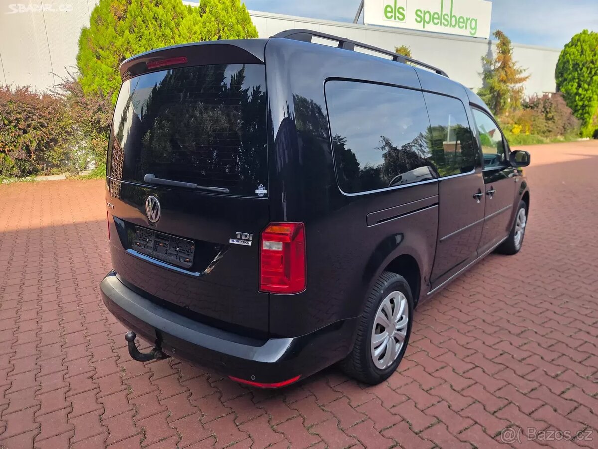 VW Caddy Maxi 2.0TDI 7.míst,tažné,serviska,rozvody,tempomat - 4