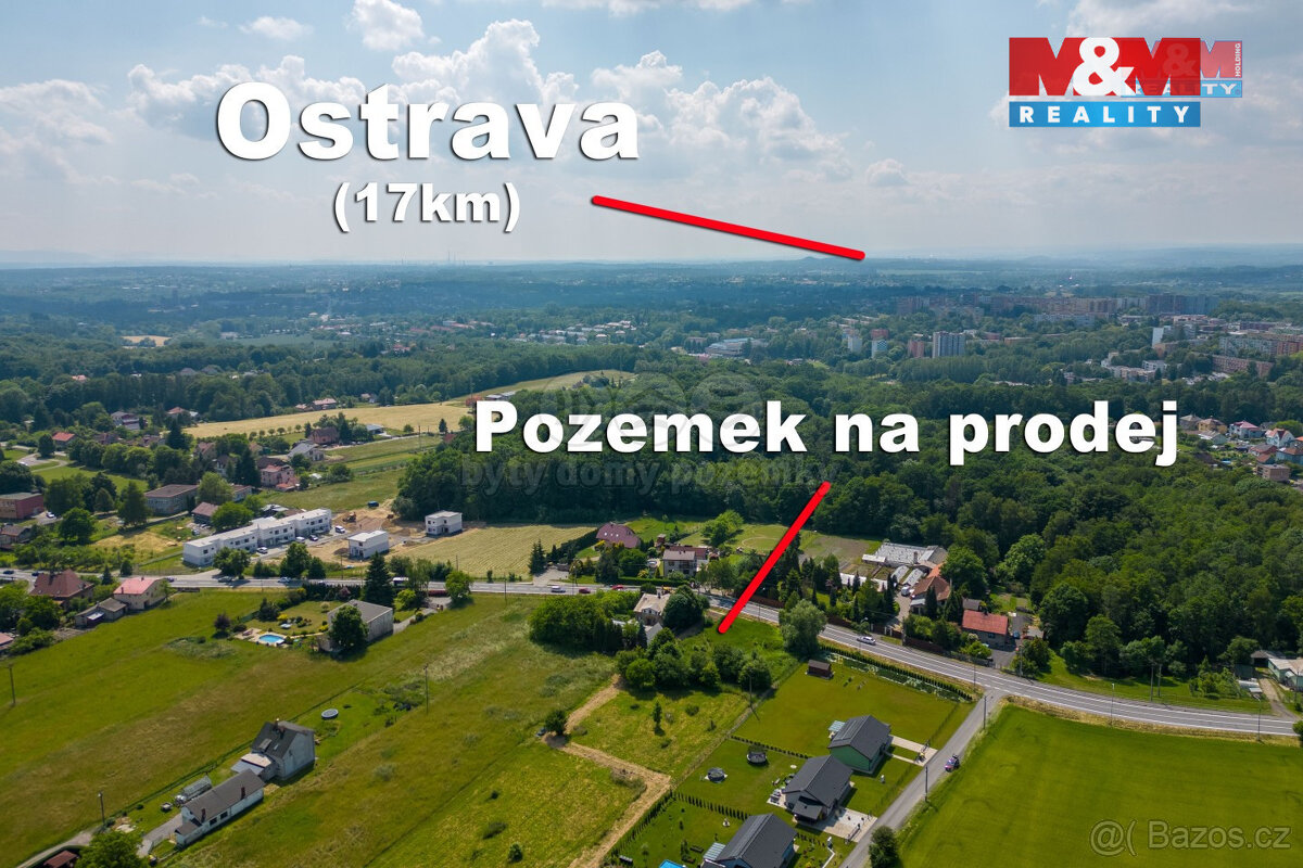 Prodej pozemku k bydlení, 600 m², Orlová, ul. 17. listopadu - 4