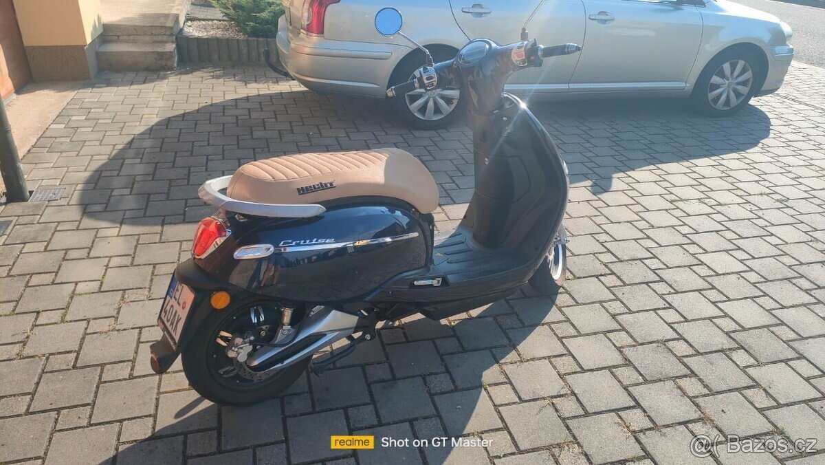 Elektrický-skútr - HECHT CITIS BLUE-r.v. 2020 - 4