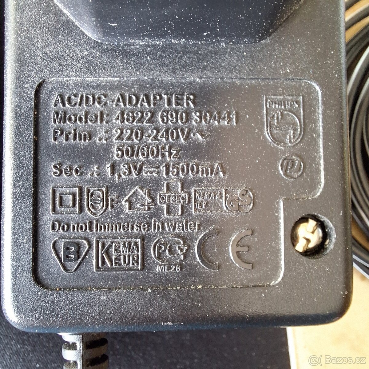 Holící strojek Philips HQ-C281 na náhradní díly + zdroj - 4