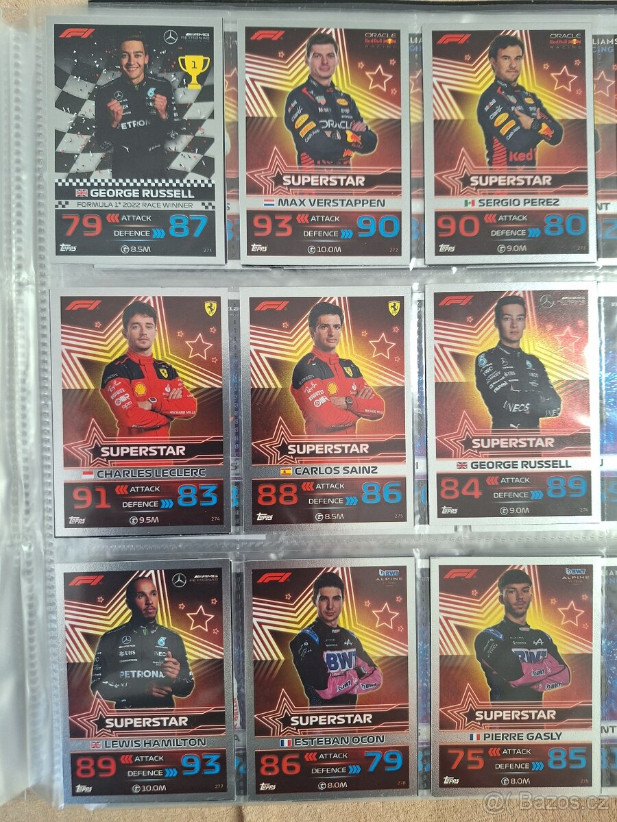 Turbo Attax F1 2023 - Foil a Holo karty - 4