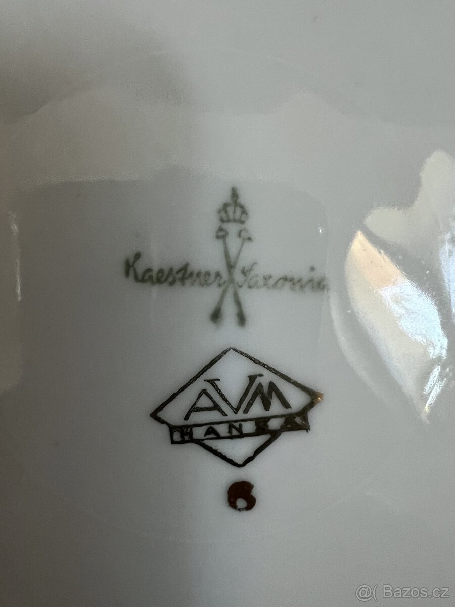 Německé porcelánové talíře - 4