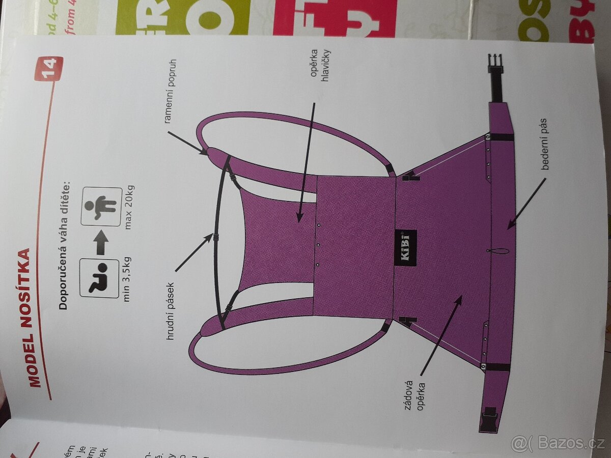 Ergonomické nositko Kibi - 4