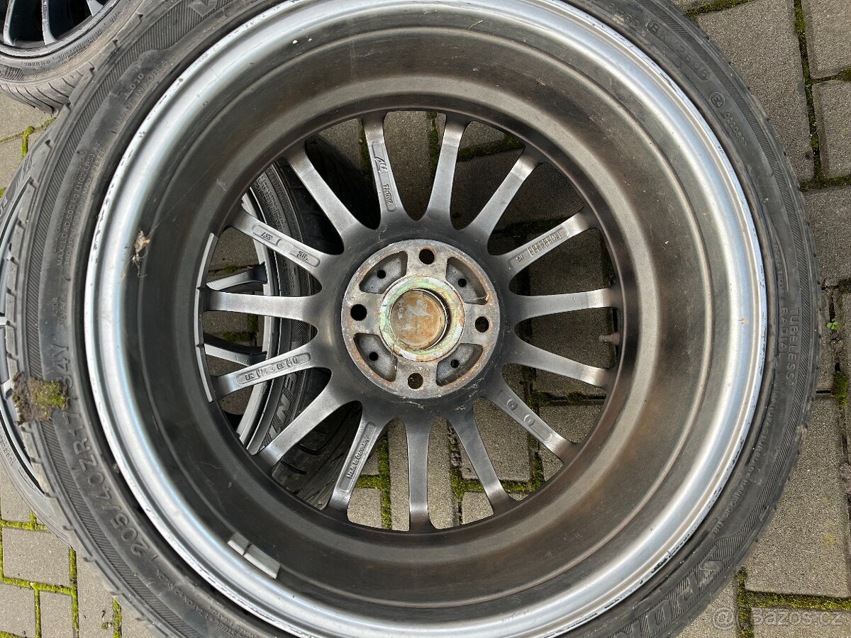 4x litá kola 4x114 R17 Volvo, Honda, Mitsubishi - 4