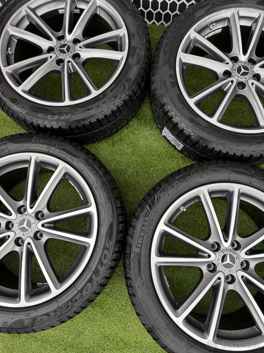 Originál alu kola Mercedes CLS 5x112 R18 ZIMNÍ - 4