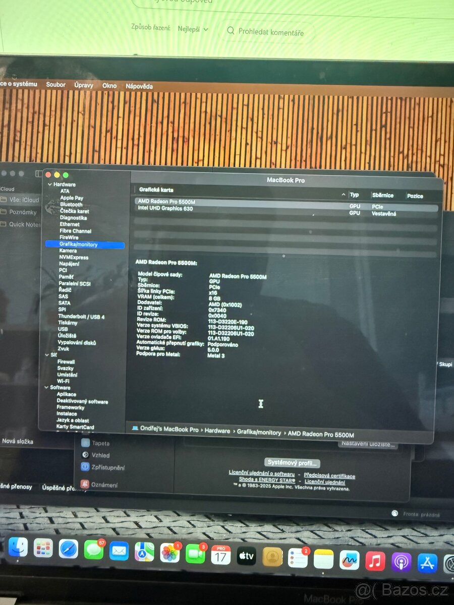 MacBook Pro 16” (2019) – CTO i9, 16GB RAM, 1TB SSD, Radeon 5 - 4