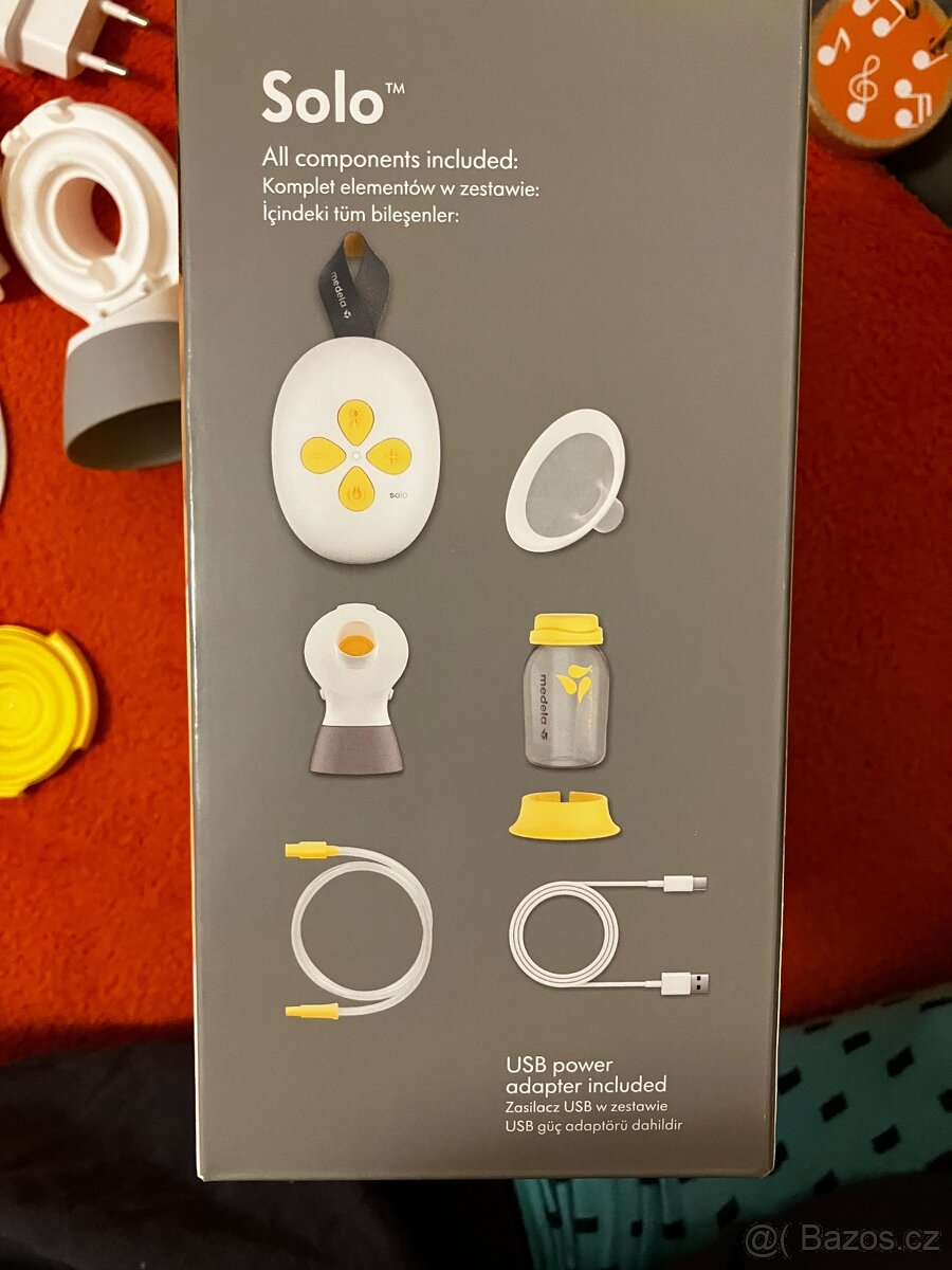 Odsávačka mléka Medela Solo - 4